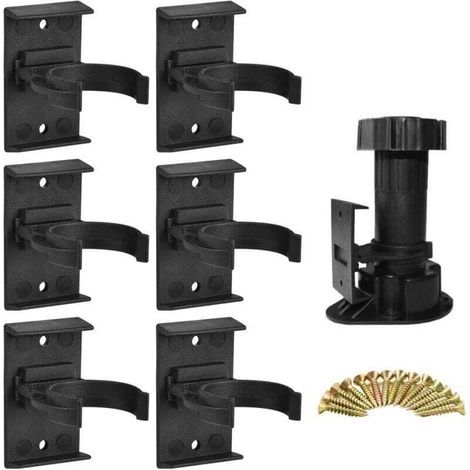 20 PCS Clip de Fixation Pied Meuble 28 mm à 32 mm Clip de Plinthe Cuisine Clip pour Plinthe a Visser Clip de Planche de Coup de Pied Clip de Fixation pour Plinthe Cuisine avec 40 Vis (1/5)