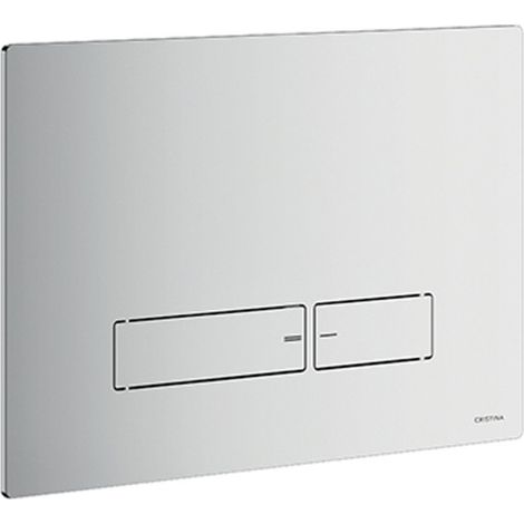 Plaque Pour Wc Suspendu Chrome - CRISTINA ONDYNA AC10051