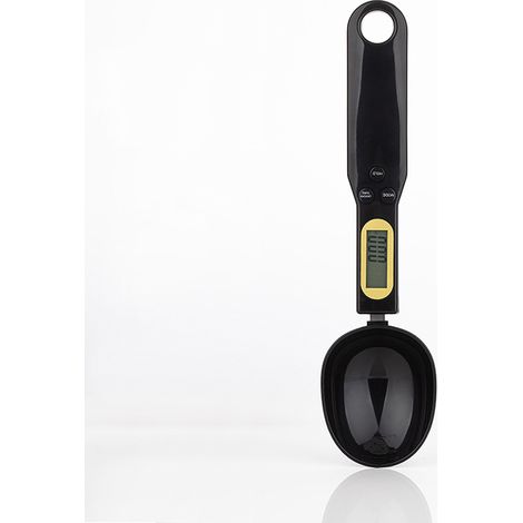 MIMOSON-Black Digital Food Spoon Scale, 500g/0.1g, Electronic Measuring Spoon Scale, High Definition LCD Dis (1/5)