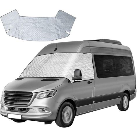 Windschutzscheibenabdeckung für Mercedes Sprinter 2006-2018, 2-lagig, magnetisch, Ganzjahresschutz