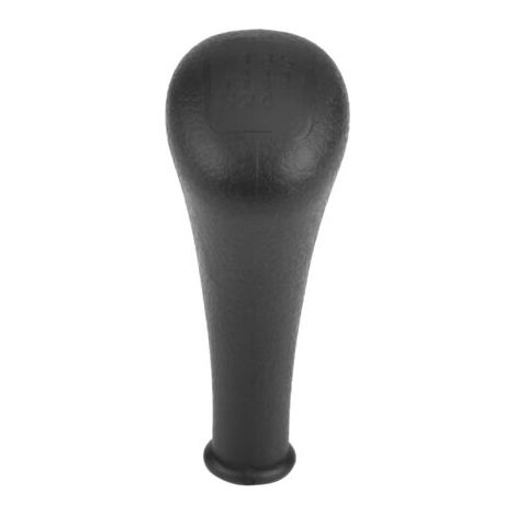 QORVA- Bouton de changement de vitesse à 5 vitesses, Gear Stick Head ABS Plastic 11,2 cm de long anti-usure noire confortable pour la voiture (1/5)