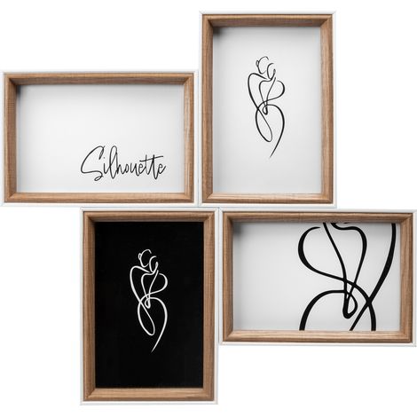 Silhouette Holzgalerie, 4x10x15 cm, BUCHE (1/4)