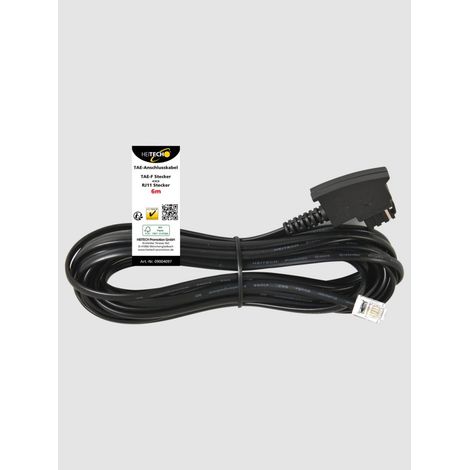 TAE-F-Stecker RJ45 Stecker A-4 B-5 (6m)