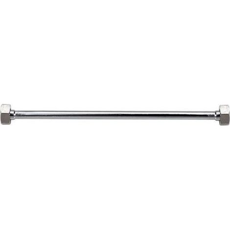Tubo liscio in rame cromato d. 10 mm Lunghezza: 50 cm