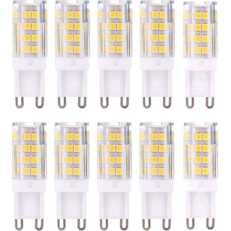 Filiyano-Ampoules LED G9, blanc chaud 3000K 5W, lot de 10 (1/5)