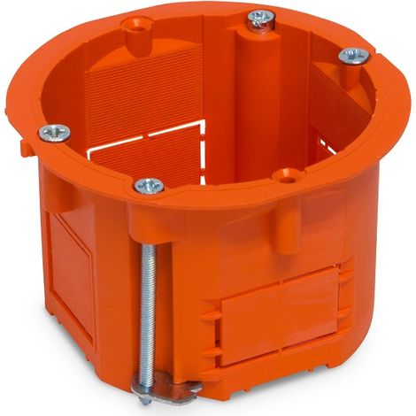 Montagekasten 60x45 orangefarbene Gipskartonplatte - VT-453-6040 (1/2)
