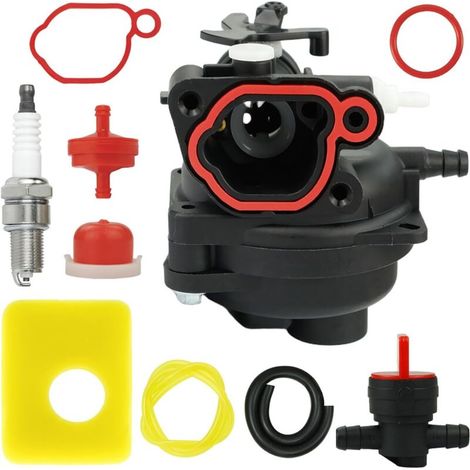Carburateur pour 799583 Briggs & Stratton 300E 450E 500EX 550EX 575EX 600EX Tondeuse, Remplacement du Carburateur du Moteur Numéro de Pièce 08P502 8P502 09P602 9P602 (1/5)
