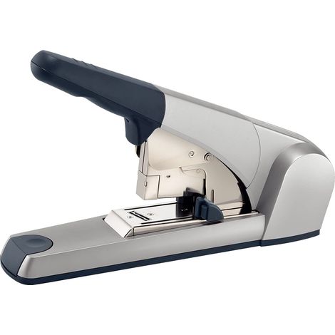 Leitz Cucitrice da Ufficio ad Elevata Capacità fino a 120 Fogli, Argento, Design Ergonomico, Include Cartucce per Punti, 55530084 (1/5)