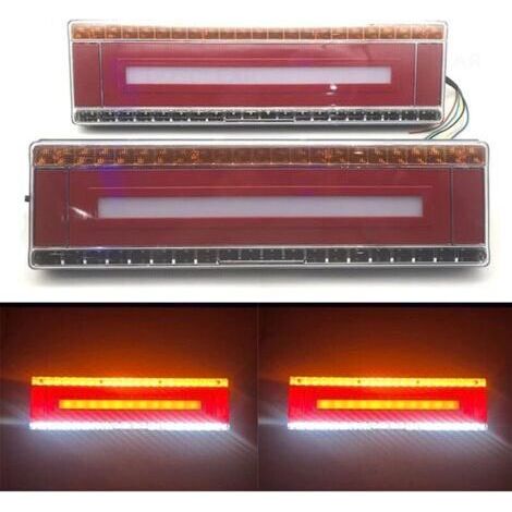 Feux de Remorque LED 24v étanche Feux à LED Camion pour Remorque, Camion, Caravane Accessoire (1/4)