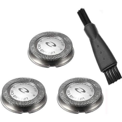 Lot de 3 têtes de rasoir de rechange pour lames de rasoir Philips Norelco HQ3, HQ4, HQ55, HQ56, HQ6900, HQ6868, HQ5812 et HQ6874 (1/5)