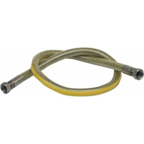 tuyau flexible pour gaz en acier inoxydable 200 cm F / F raccord 1/2 "selon UNI14800