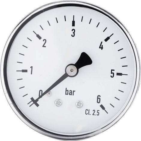 Manomètre Pression 0-6 Bar Mini NPT (1/5)