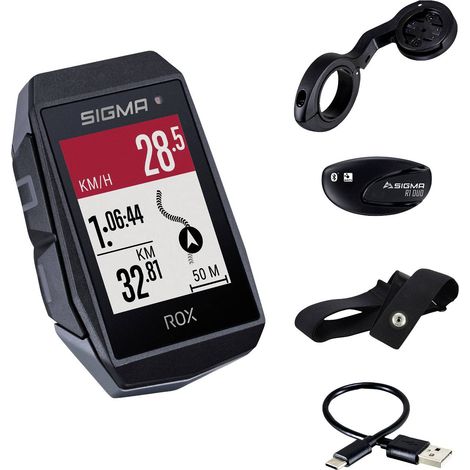 Sigma ROX 11.1 EVO HR Set GPS de vélo vélo GPS, GLONASS, protection anti-éclaboussures S295432 (1/5)