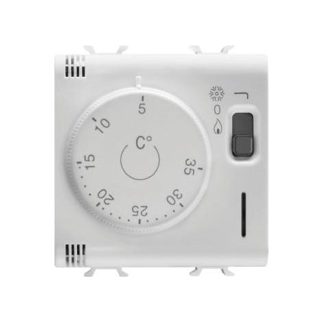 THERMOSTAT 2M 230VCA-50/60Hz BLANC GEWISS GW10705