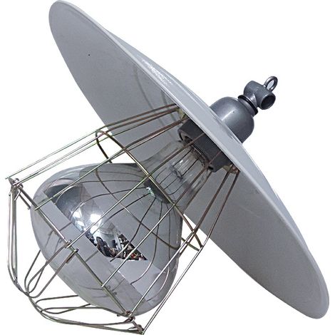 Ampoule chauffante-porcelet, chauffage et isolation, abat-jour, lampe en métal, jeu de douilles de lampe en céramique (1/4)
