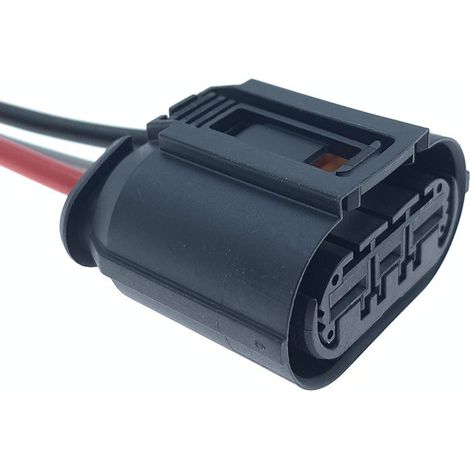 DJ7031-2.8-4.8-21 ist ein Stecker für den hinteren Bremssattel und den Handbremsmotor der BMW 1er und 3er Reihe (3P). (1/4)