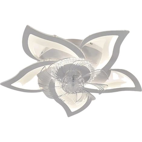 Deckenventilator, Fernbedienung, 6 Geschwindigkeitsstufen, Weiß – 5-flammig (1/2)