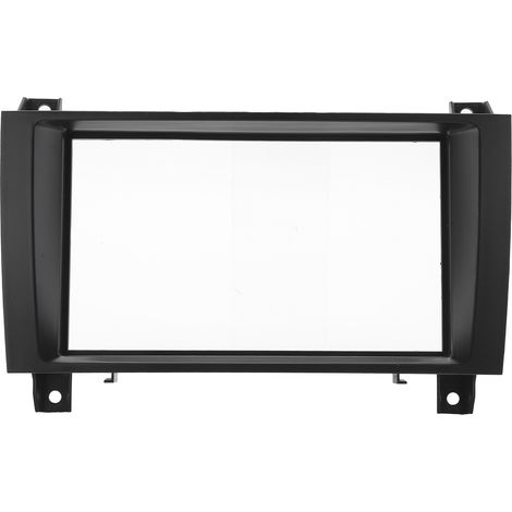 Façade de remplacement pour autoradio CD 2 DIN avec commandes centrales, panneau de tableau de bord, compatible MERCEDESBENZ SLK R171 2004-2011 (1/5)