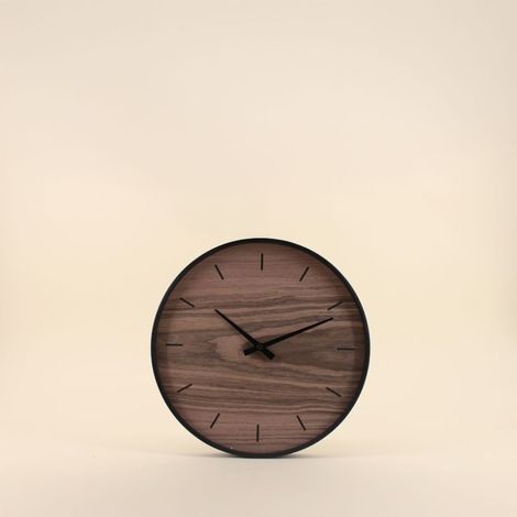 Horloge en bois 33cm (1/5)