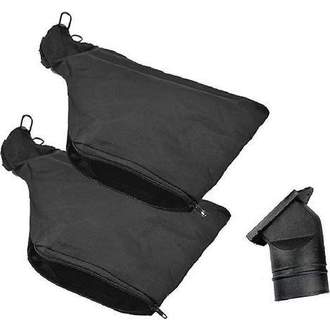 Lot de 2 sacs à poussière pour scie à onglets modèle 255 avec fermeture éclair et support -- (1/5)