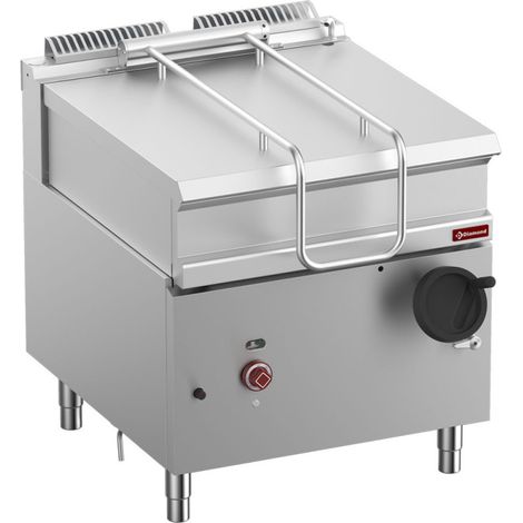 Sauteuse basculante gaz - 80 litres sur meuble - Diamond