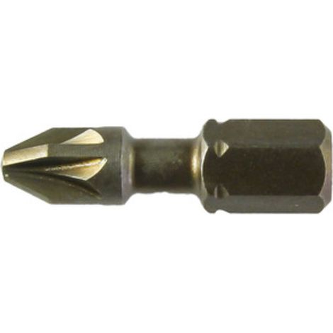 10 x LTI INSERTO POZIDRIV 25 MM COPPIE ELEVATE PZ1