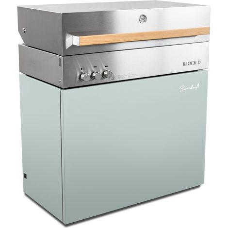 Flammkraft Block D Gasgrill Gen. 5 Pool 16 kW 75 bis 900°C BBQ Grill Gas (1/5)