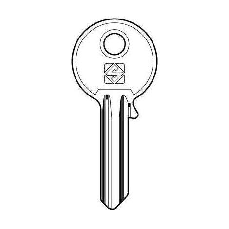 LLAVE DE LATÓN PARA CILINDRO 'UNIVERSAL' UL059