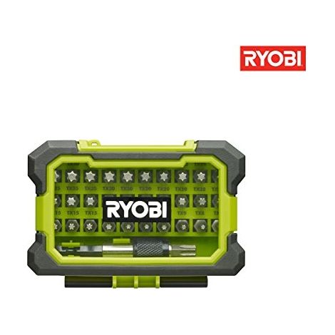 Ryobi RAK32TSD Estuche 32 Puntas de Atornillar Torx