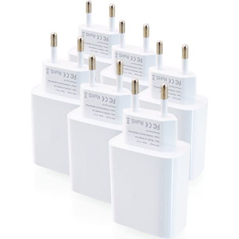 6x 20W USB C Ladegerät Schellladegerät Reiseadapter USB C Netzteil PD 3.0 USB C Power Adapter Ladestecker Fastcharger (1/4)