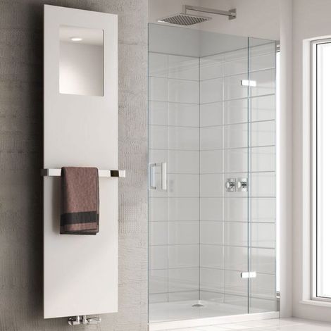 Reina Albi Designer Vertical Radiator 1790mm H x 500mm W White (1/3)