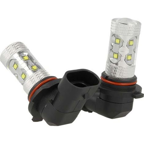 Lampada Led HB4 9006 P20d 50W 12V 24V Per Fendinebbia Super Potente e Bianco Xenon 10 Smd Cree Da 5W (1/3)