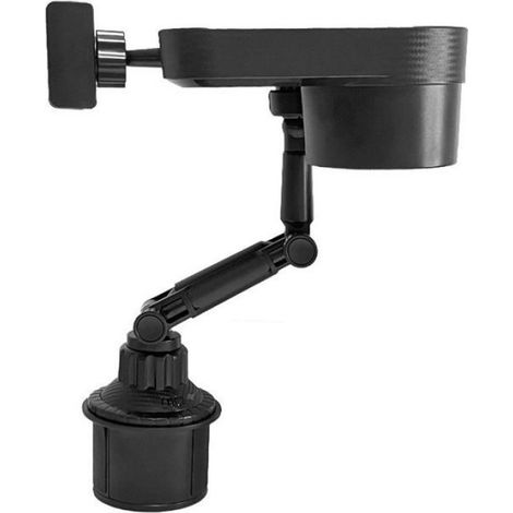 Plateau Repas Voiture - Pivotant Avec Porte-Gobelet Universel - Pour Camion Et Voyage - 1 Pièce (1/5)