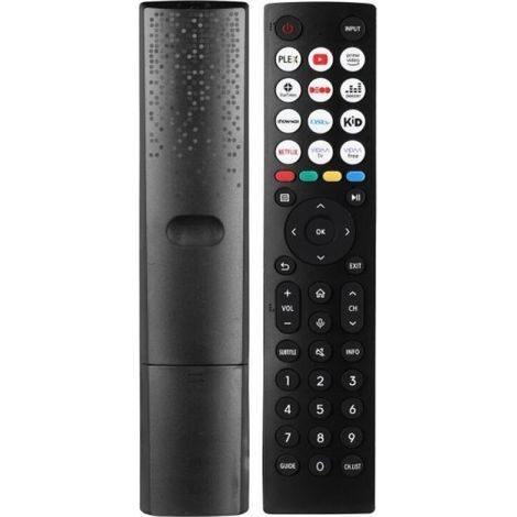 Télécommande Universelle pour Les Smart TV Hisense, Compatible avec Les téléviseurs Hisense VIDAA 4K HDTV FHD QLED LCD LED Smart TV (1/5)
