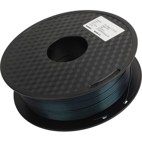 Filament PLA pour imprimante 3D, étanche, haute transparence et brillance, bleu, 1,75 mm (1/5)