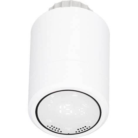 Robinet de radiateur intelligent pour la maison, contrôlable via une application Zigbee, avec réglage intelligent de la température. (1/5)