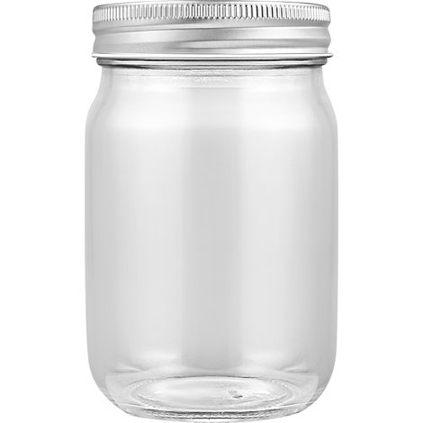 350ml/12oz 36 Pack Glass Mason Jars with Airtight Lids, Round Mouth Canning Jars, Clear Glass Jam Jars for Overnight Oats, Pickling, Food Storage, DIY Projects