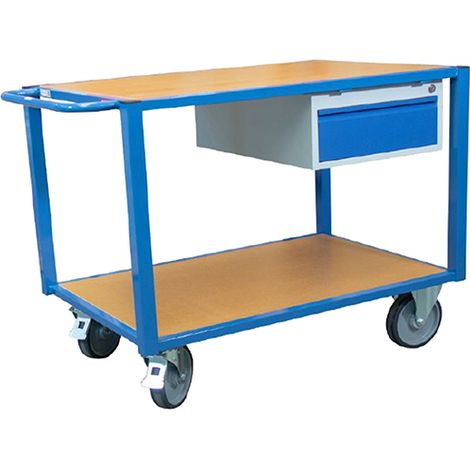 Servante d'atelier 1 tiroir 1060 x 680 mm 500 kg - FIMM - 880006172 (1/4)