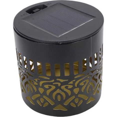 Lampes Solaires De Clôture - Appliques Murales Extérieures - Éclairage Jaune Chaud - IP55 - 1 Pièce (1/4)