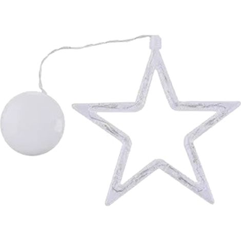 Guirlande Lumineuse Led - 50 Ampoules - Avec Ventouses Transparentes - Décoration Festive Intérieure - Pour Noël Et Occasions Spéciales - 1 Pièce (1/5)