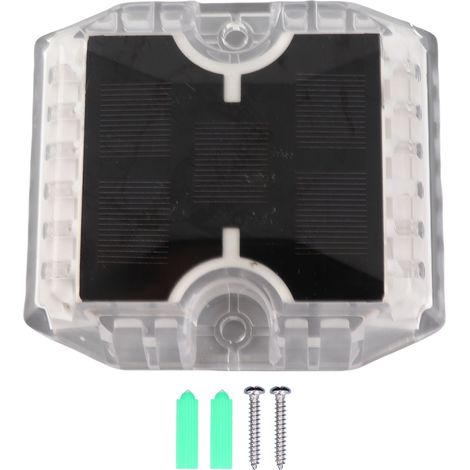 Lampe Solaire de Jardin avec LED et Détecteur de Mouvement - Pour Allées, Cour et Mur (1 Lampe)