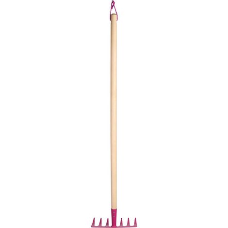 Esschert Design Kinderharke Pink - FSC® Holz & Metall