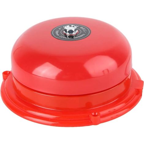 4 inch Metal Fire Control Internal Strike Type Alarm Security Bell Alarm Electric Safety Bell 100db (220V) (1/5)