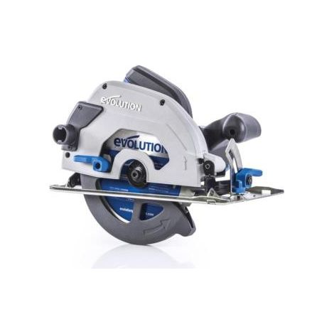 Evolution – Scie circulaire 185mm pour découpe métal – Moteur 1600W – Profondeur de coupe 64mm – Lame 40 dents – Poids léger 5,9kg (1/2)
