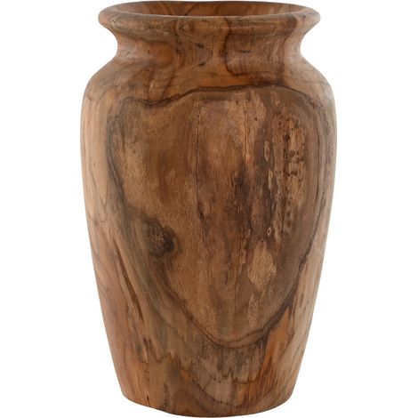 Vase Teck 25X25X40 Naturel (1/4)
