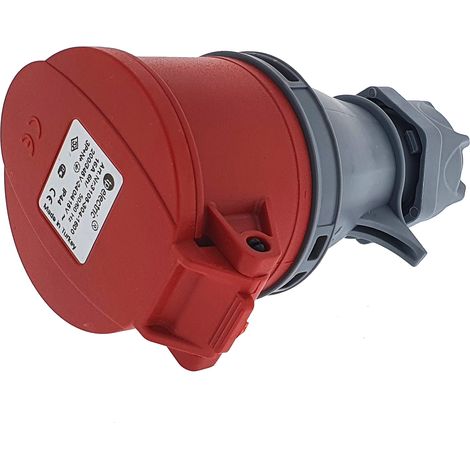 Base cetac aérea 3P+N+T 16A 230/400V (1/4)