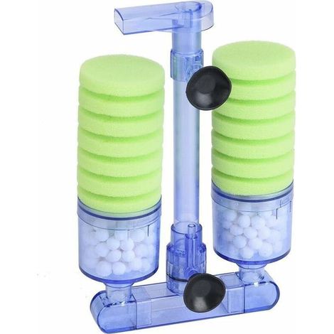 Pompes et filtres pour aquarium, pompe à air pour filtre d'aquarium, pompe à oxygène, éponge 13 cm x 29,8 cm - AquaForge (1/5)