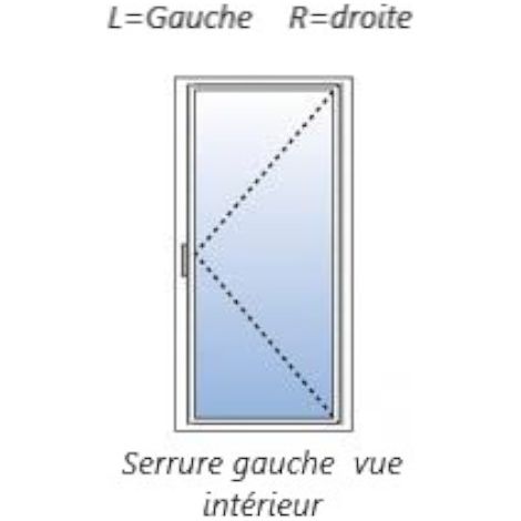 Ferco – Gâche anti fausse manœuvre pour crémone – Butée zamak 13 mm – Sécurise portes et fenêtres PVC – Installation facile et durable