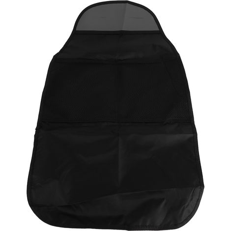 Housse de protection anti-coups et anti-usure pour dossier de siège auto, monocouche, double fixation, compatible siège de sécurité enfant. (1/5)