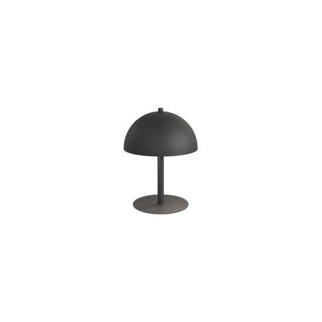 Lampada da tavolo nera minimal con paralume MOGU 2xG9 8W Emibig